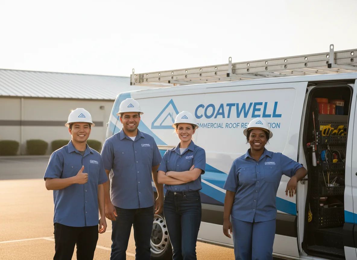 Commercial roof coating company in Hillman, MI
